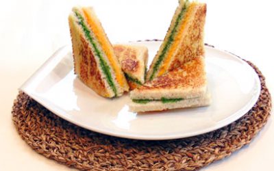 Sandwich de verduras